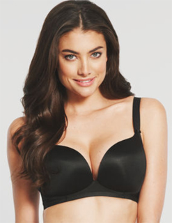 Freya Deco Soft Cup Bra in black and nude