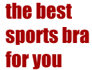 Choosing A Sports Bra